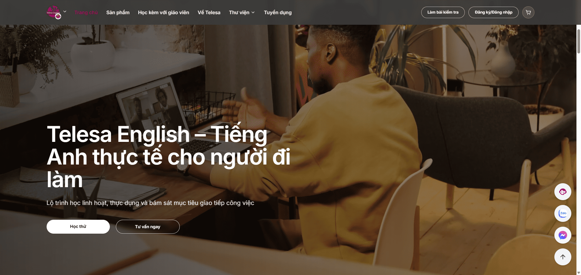 Telesa English — online language learning platform thumbnail 2