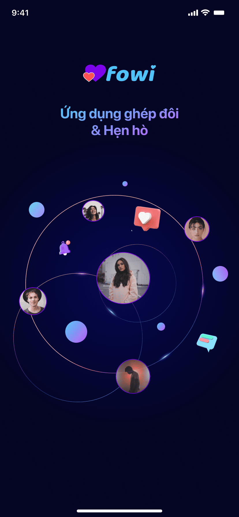 Online dating and matchmaking app screenshot 1